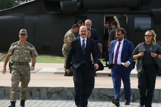 Bakan Soylu Güvenlik Zirvesi İçin Hatay'da...