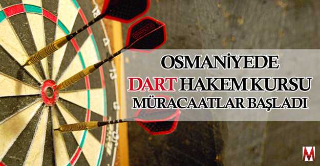 Dart Hakem kursu başvuruları başladı  