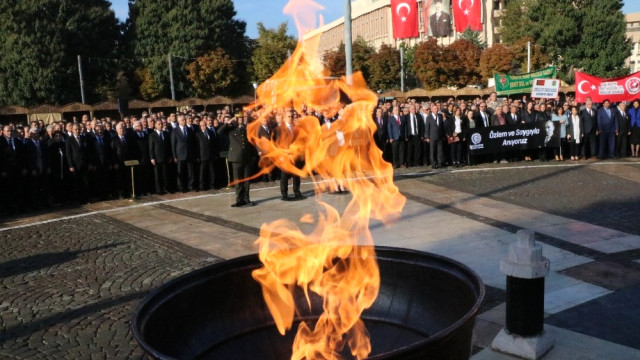 Gaziantep'te 10 Kasım Anma Töreni!