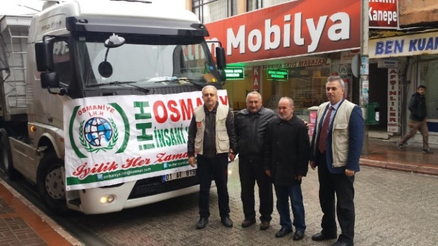 İhh'dan Halep'e 25 Ton Un