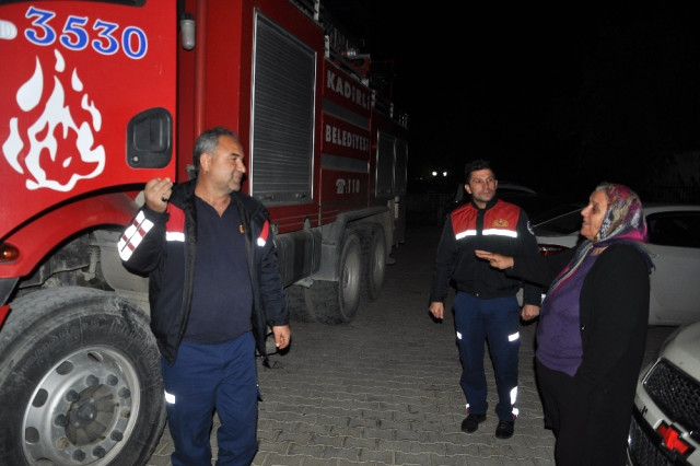 Kapının Anahtarını İçeride Unutan Yaşlı Kadının Yardımına İtfaiye Yetişti.