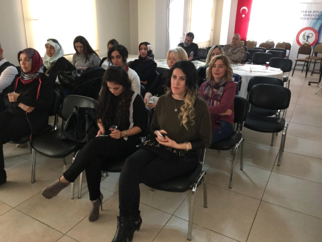 Osmaniye Eczacılar Odası'na Sağlıklı Beslenme Semineri