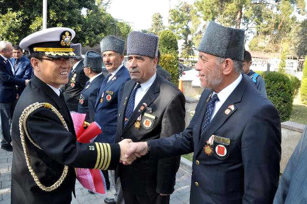 Osmaniye Güney Kore'den Osmaniyeli Gazilere Madalya