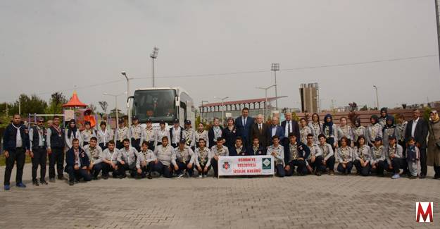 Osmaniyeli izciler Çanakkale’ye uğurlandı  